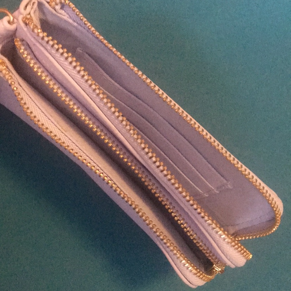 Baby Blue Clutch Purse - Picture 2 of 2